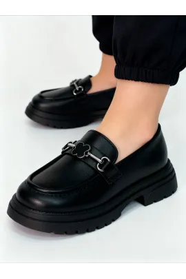 Детские туфли Котёнок, Цвет: Черный, Размер: 32