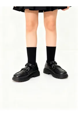 Детские туфли Котёнок, Цвет: Черный, Размер: 31