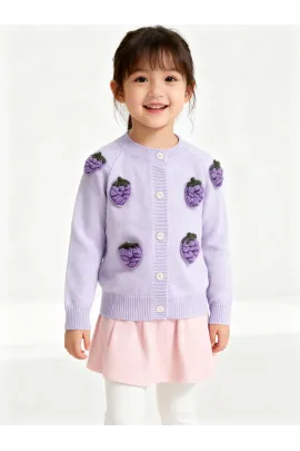 Кардиган Lurbiyhod, Reňk: Melewşe, Ölçeg: 4-5 ýaş