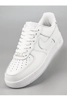 Кроссовки Nike Air Force (люкс реплика), Цвет: Белый, Размер: 36