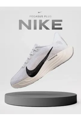 Кроссовки Nike Pegasus Plus (люкс реплика), Цвет: Белый, Размер: 40