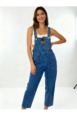 Джинсовый комбинезон FashionJeans, Reňk: Gök, Ölçeg: S