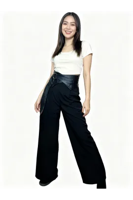 Классические брюки Stanley Siu, Цвет: Черный, Размер: S