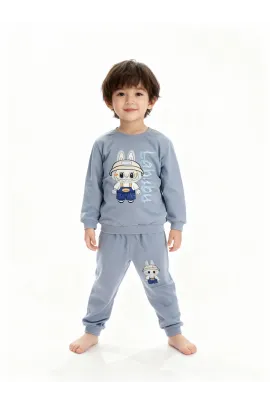 Костюм двойка Oppomio, Reňk: Çal, Ölçeg: 2-3 ýaş