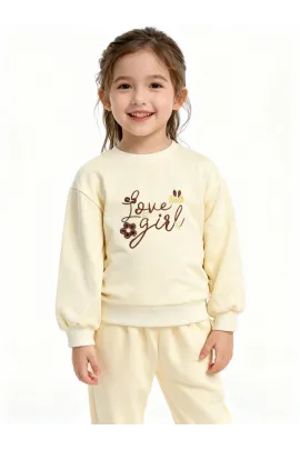 Костюм двойка szBIZNIG, Reňk: Bež, Ölçeg: 2-3 ýaş