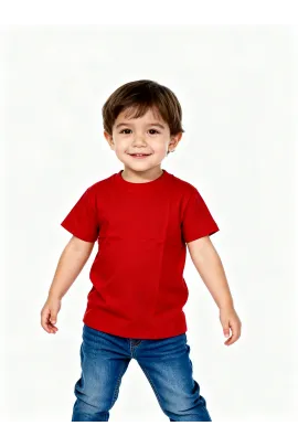 Детская футболка Can can do, Reňk: Gyzyl, Ölçeg: 1-2 ýaş