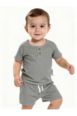 Детский костюм двойка Happy tu, Reňk: Çal, Ölçeg: 9-12 aý