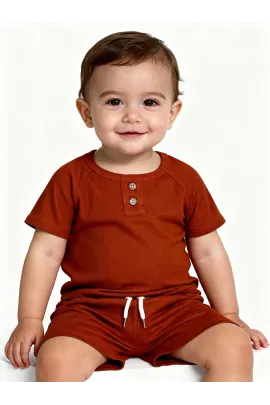 Детский костюм двойка Happy tu, Reňk: Mämişi, Ölçeg: 9-12 aý