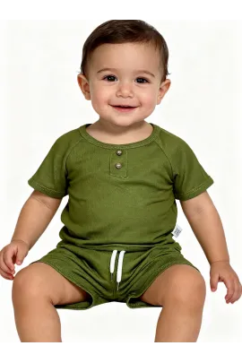 Детский костюм двойка Happy tu, Reňk: Haki, Ölçeg: 9-12 aý