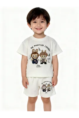 Детский костюм двойка Fashion Happyiness, Reňk: Bež, Ölçeg: 1-2 ýaş