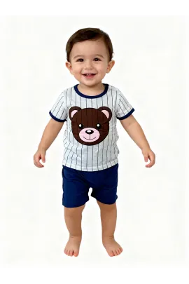 Детский комплект двойка Yishimei, Reňk: Gök, Ölçeg: 9-12 aý