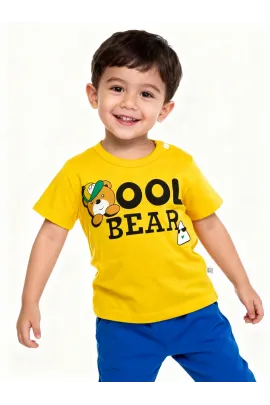 Детская футболка Bitiwa, Reňk: Sary, Ölçeg: 9-12 aý