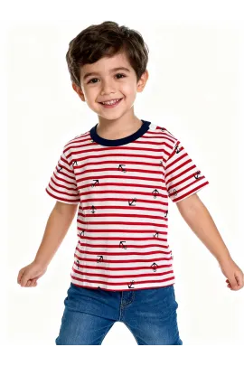 Детская футболка Bitiwa, Reňk: Gyzyl, Ölçeg: 9-12 aý