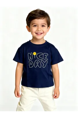 Детская футболка Banxuehui, Reňk: Goýy gök, Ölçeg: 9-12 aý