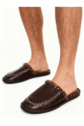 Тапочки Ereter , Reňk: Goňur, Ölçeg: 42