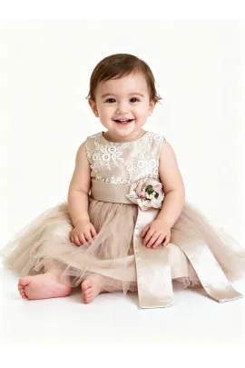 Платья  Lili poupee, Reňk: Gülgüne, Ölçeg: 6-9 aý