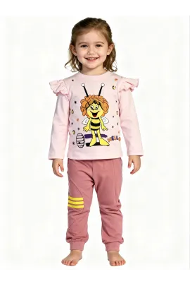 Комплект двойка  Crazy baby, Reňk: Gülgüne, Ölçeg: 12-18 aý