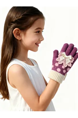 Перчатки Kitti , Reňk: Melewşe, Ölçeg: 18-24 aý