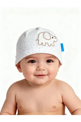 Шапка  veo baby, Reňk: Ak, Ölçeg: 0-6 aý