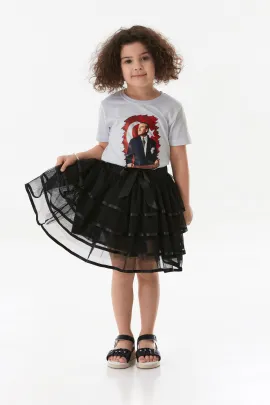 Юбка  Fullamoda, Reňk: Gara, Ölçeg: 5 ýaş