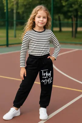 Спортивные штаны Fullamoda, Reňk: Gara, Ölçeg: 8-9 ýaş