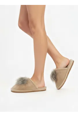 Тапочки для женщин Ereter, Цвет: Бежевый, Размер: 37