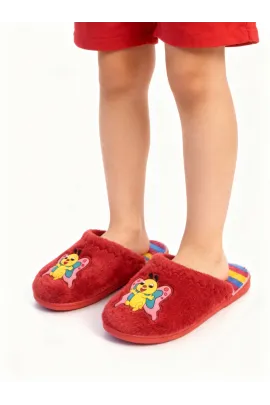 Тапочки для девочек Cezer, Цвет: Красный, Размер: 30
