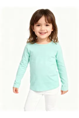 Футболка  H&M, Цвет: Бирюзовый, Размер: 5-6 лет