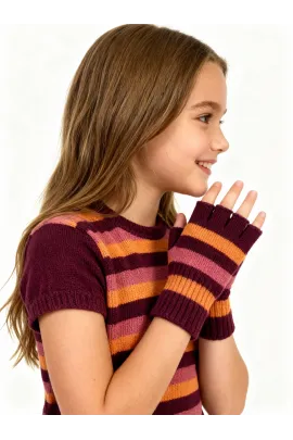 Перчатки Bay Şapkacı, Цвет: Разноцветный, Размер: 8 лет