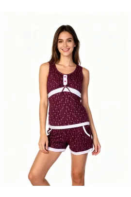 Пижама  Angels story, Цвет: Бордовый, Размер: S