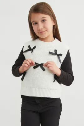 Детский свитер Fullamoda, Reňk: Ak, Ölçeg: 9-10 ýaş