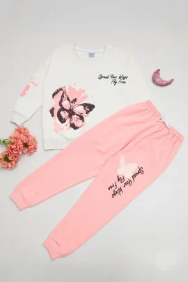 Спортивный комплект  Fullamoda, Reňk: Gülgüne, Ölçeg: 5-6 ýaş