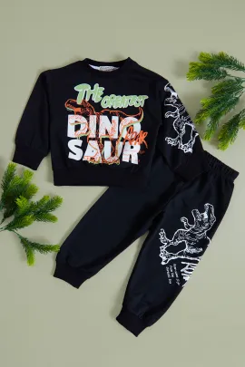 Детский спортивный комплект  Fullamoda, Reňk: Gara, Ölçeg: 3-4 ýaş