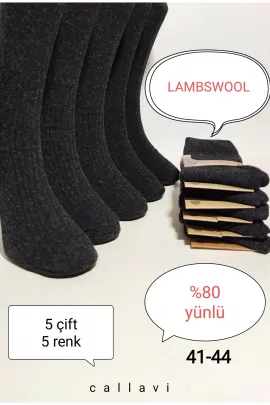 Носки зимние термо 5 пар CALLAVI, Цвет: Разноцветный, Размер: STD