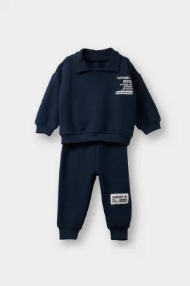 Комплект спортивный детский  DeFacto, Цвет: Темно-синий, Размер: 12-18 мес.
