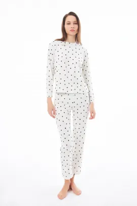 Пижамный комплект Cottonhill  Cottonhill, Цвет: Белый, Размер: S