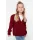 Gyzlar üçin kardigan TRENDYOLKIDS, Reňk: Çuňňur gyzyl , Ölçeg: 9-10 ýaş