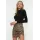 Zenan üçin bluzka-bodi TRENDYOLMILLA, Reňk: Gara, Ölçeg: S