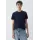 Футболка Slim Fit с V-образным вырезом H&M, Цвет: Темно-синий, Размер: XXL