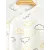 Комплект из 2-х боди с длинным рукавом LC Waikiki для малышей 6-9 мес., цвет экрю, узор с принтом, страна производства Турция LC Waikiki, Цвет: Экрю, Размер: 6-9 мес., изображение 4