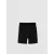 Детские хлопковые шорты LC Waikiki для мальчиков 9-12 месяцев, ткань пенье, черные, однотонные, стандартная модель, повседневные, производство Турция  LC Waikiki, Цвет: Черный, Размер: 9-12 мес.