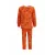 Пижамный комплект DeFacto, Цвет: Оранжевый, Размер: 3-4 года, изображение 2