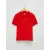 Красная футболка-поло с коротким рукавом для мальчиков 8-9 лет из тонкого хлопка пике, LC Waikiki, однотонная, Турция  LC Waikiki, Цвет: Красный, Размер: 8-9 лет