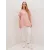 Розовая повседневная футболка с принтом для женщин, размер XS, LC Waikiki, хлопок пенье средней толщины, короткий рукав, обычный воротник, стандартная модель, Турция  LC Waikiki, Цвет: Розовый, Размер: M, изображение 2