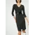 Платье Koton, Цвет: Черный, Размер: M, изображение 2