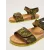 Oglan çagalar üçin sandal LC Waikiki, Reňk: Haki, Ölçeg: 37, 3 image