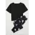 Пижамный комплект Pembishomewear, Цвет: Черный, Размер: S, изображение 2