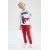 Пижамный комплект DeFacto, Цвет: Красный, Размер: 9-10 лет