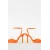 Туфли BERSHKA, Цвет: Оранжевый, Размер: 39, изображение 5