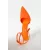 Туфли BERSHKA, Цвет: Оранжевый, Размер: 39, изображение 4